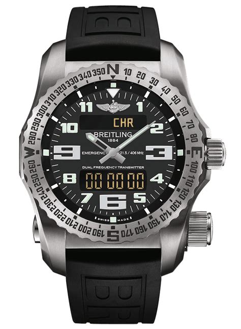 breitling distress alarm watch.